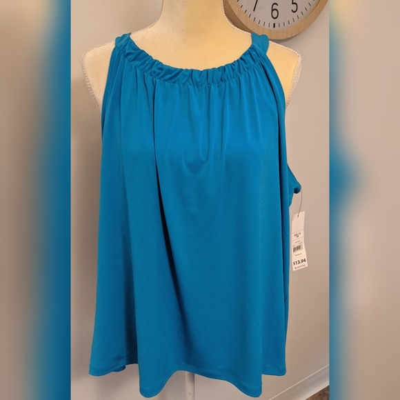 Asda George new Carribean blue top